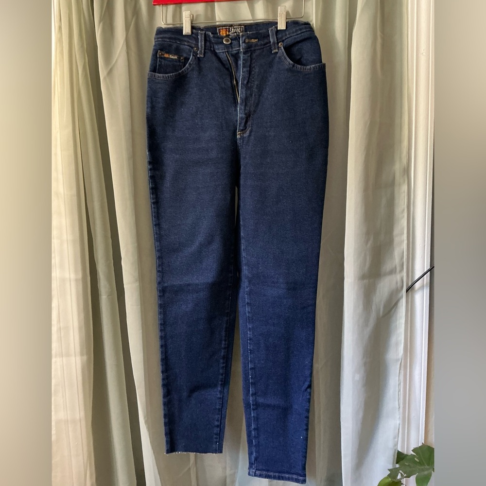 Route 66 Deep Blue Denim Jeans size 9 / 10 stretch